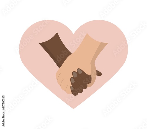 Holding hands interracial couple hand hold