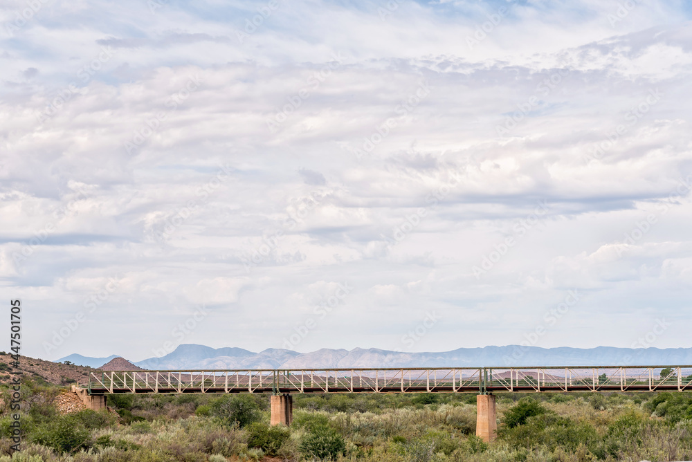 Historic Lady De Waal bridge at Steytlerville