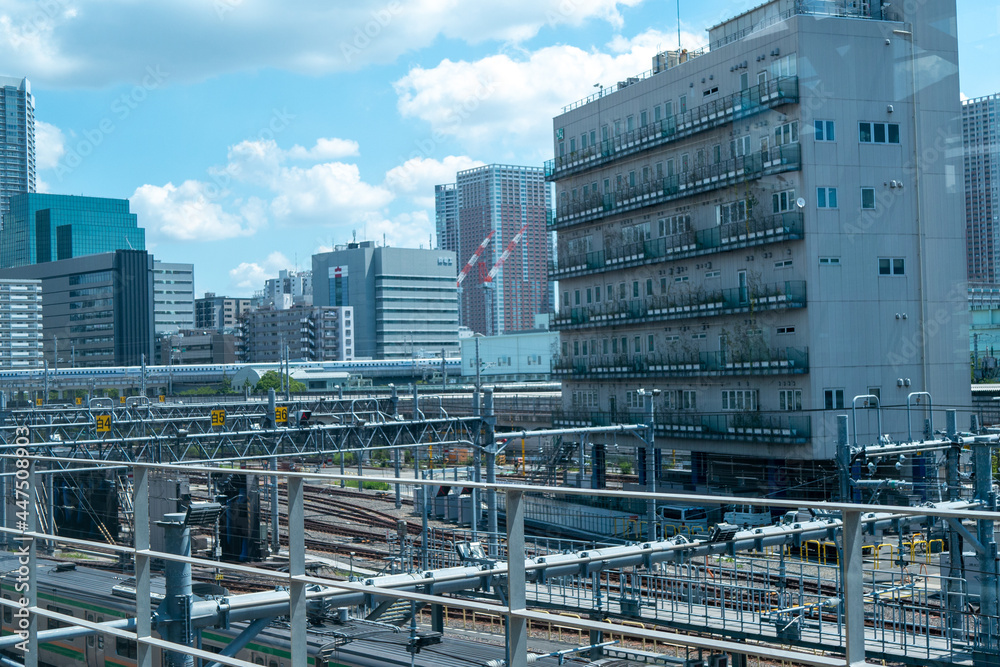 高輪ゲートウェイ　日本の都市風景