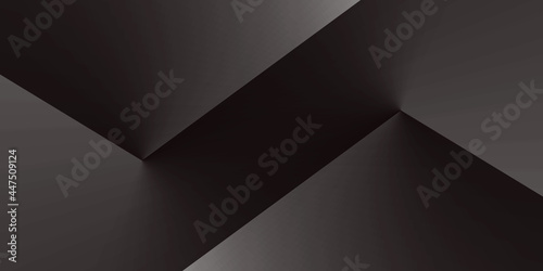 abstract geometric, 3d background, black paper, wallpaper gradient, wall art, pattern texture, with light, you can use for ad, product and card, business presentation, space for text