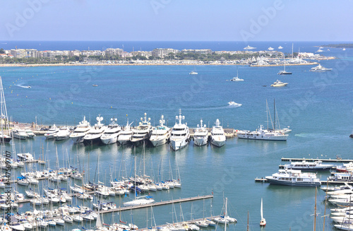Port of Cannes, South of France