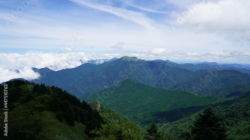 石鎚山 登山道の風景 © Tomo Nyan