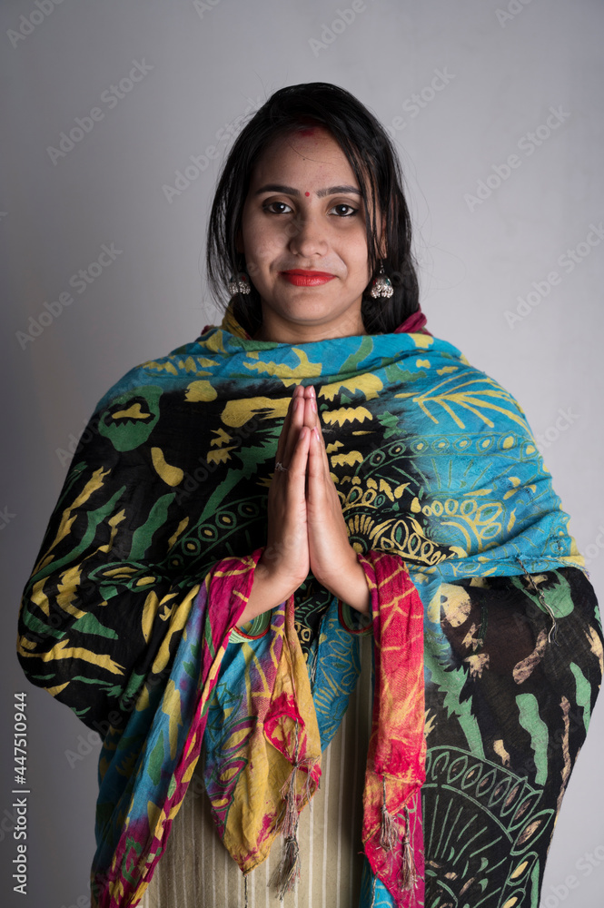 woman in traditional clothing