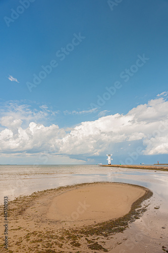 beach and sea in swinoujscie 