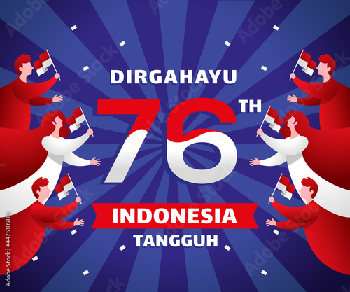 Indonesia 76th independence day, Hari kemerdekaan indonesia ke 76

