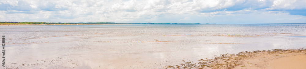 panorama of the sea swinoujscie