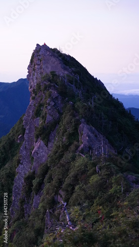 石鎚山　山頂からの風景 photo