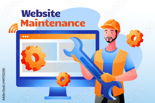 Website maintenance, update system, development Website,
