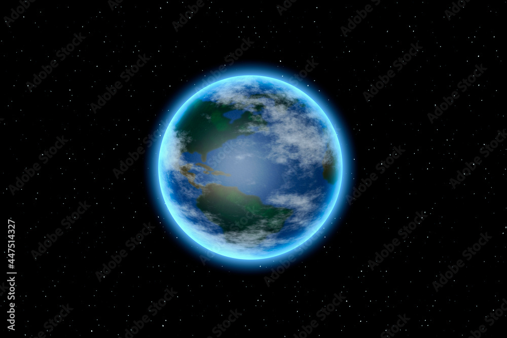 Fototapeta premium Planet Erde