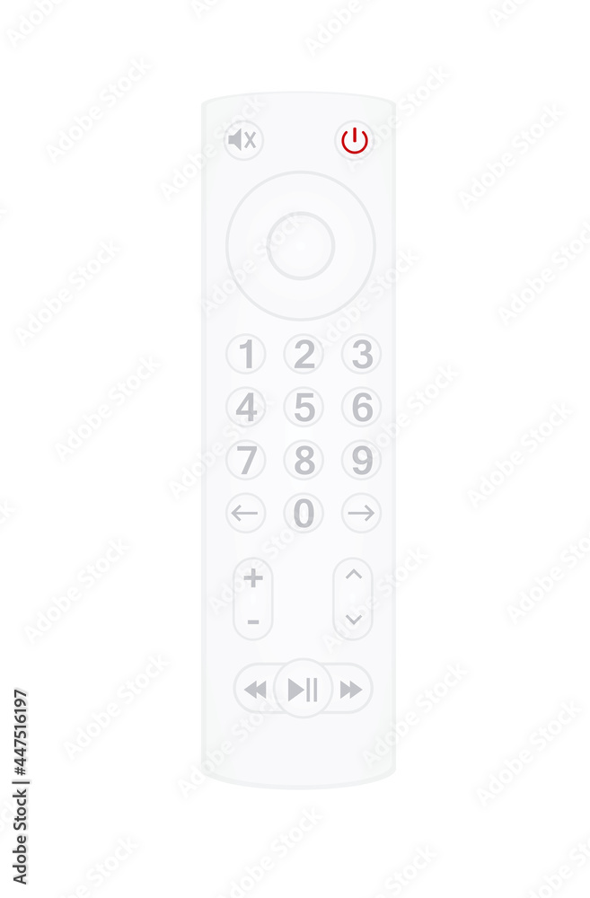 Universal remote control. vector illustration Universal remote control. vector illustration