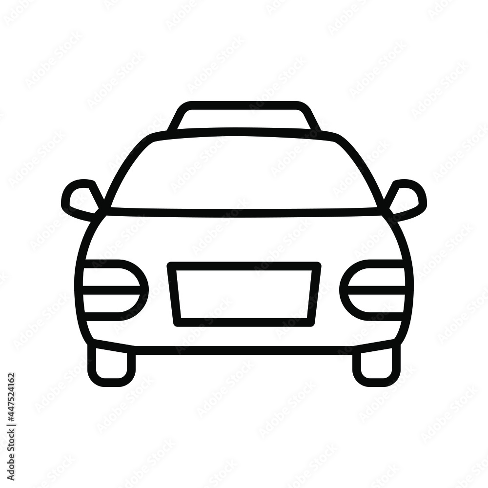 Obraz premium Public transport icon vector set. Travel illustration sign collection. journey symbol or logo. 