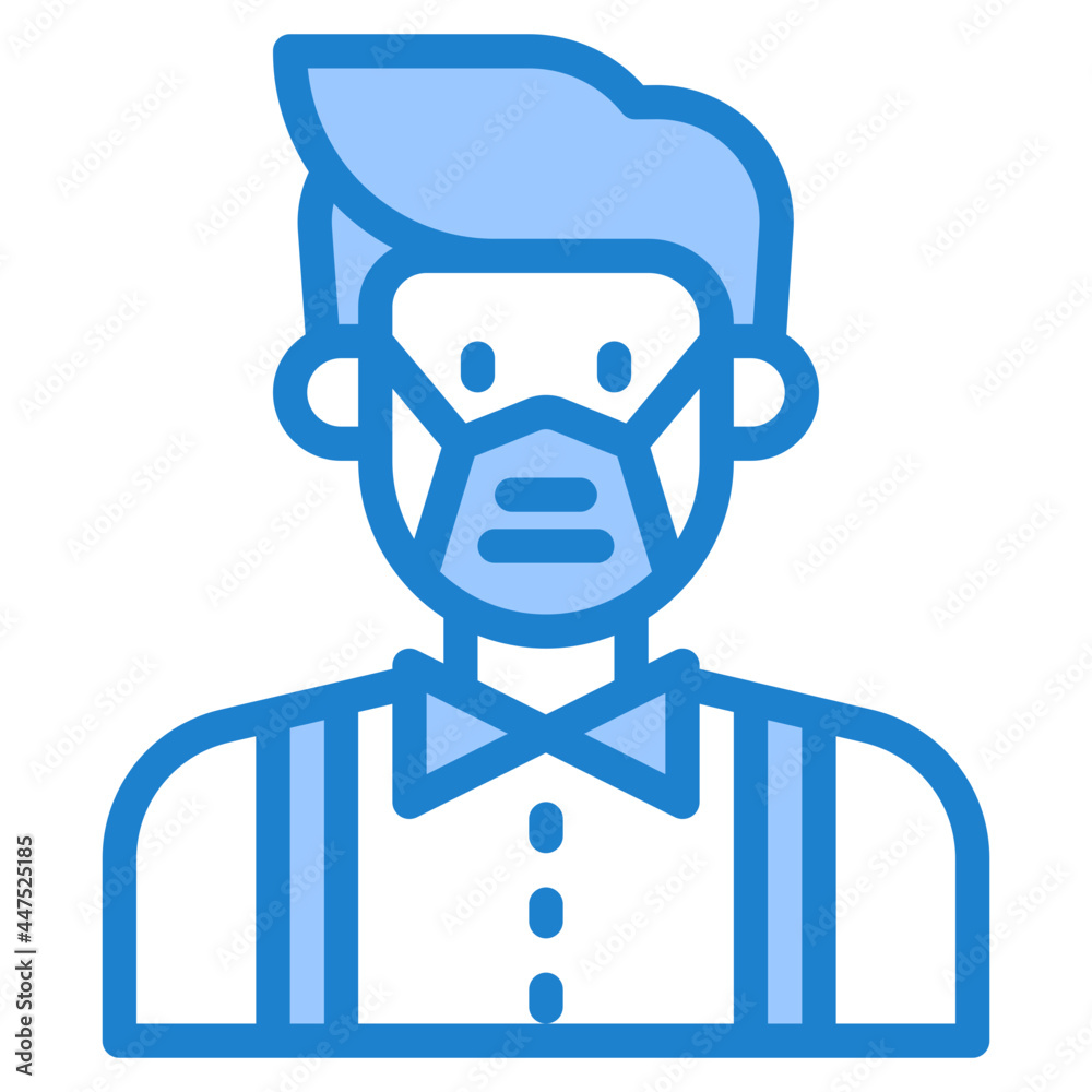 avatar blue style icon avatar blue style icon
