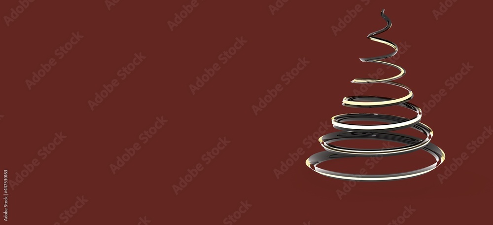 3d merry christmas card modern 3d minimal tree 3d merry christmas card modern 3d minimal tree