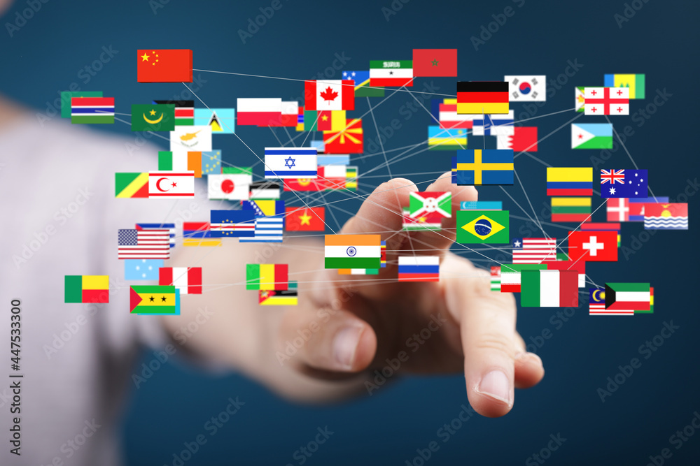 International Flag Display Of Various Countries International Flag Display Of Various Countries