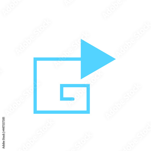 Arrow icon for app and website design. Vector. Free Download Arrow icon for app and website design. Vector. - GFXLoad