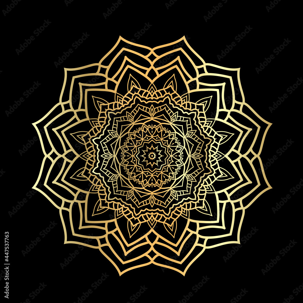 Luxury creative mandala pattern background