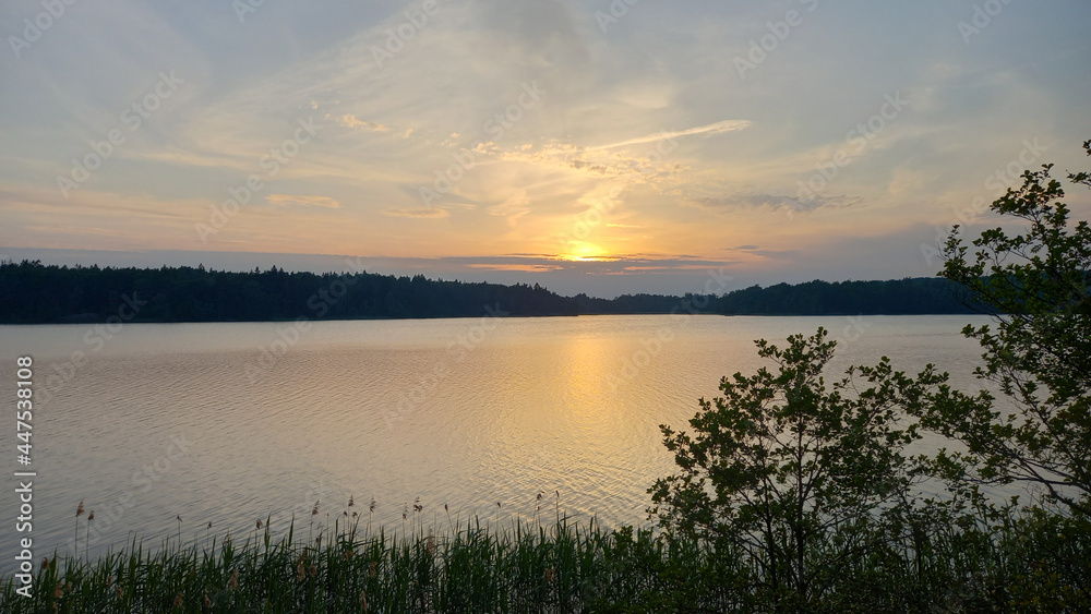 lac proche de Stockholm