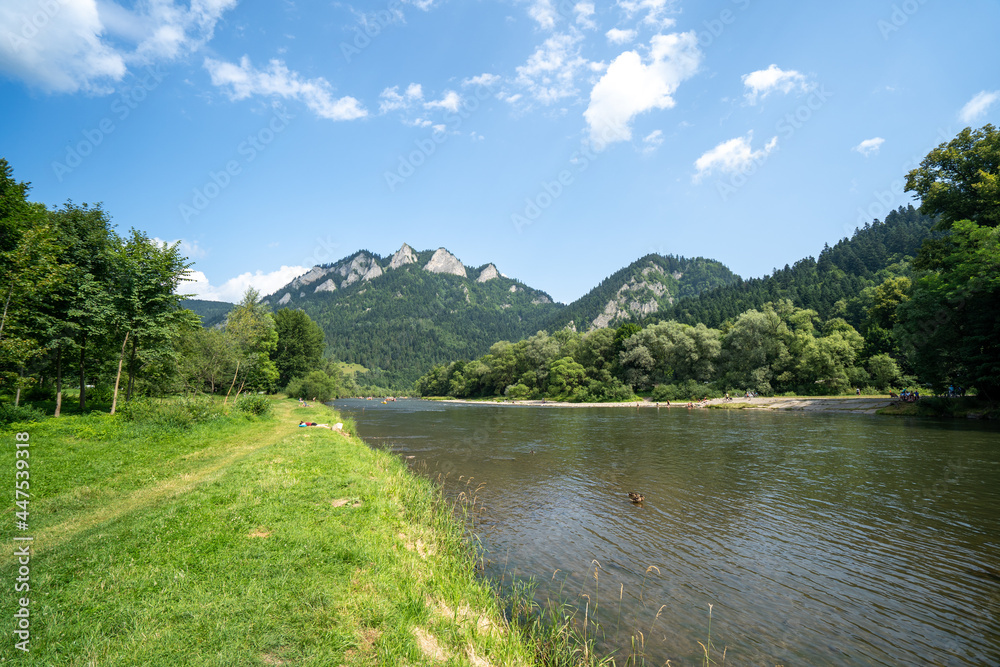 The Dunajec River and Trzy Korony