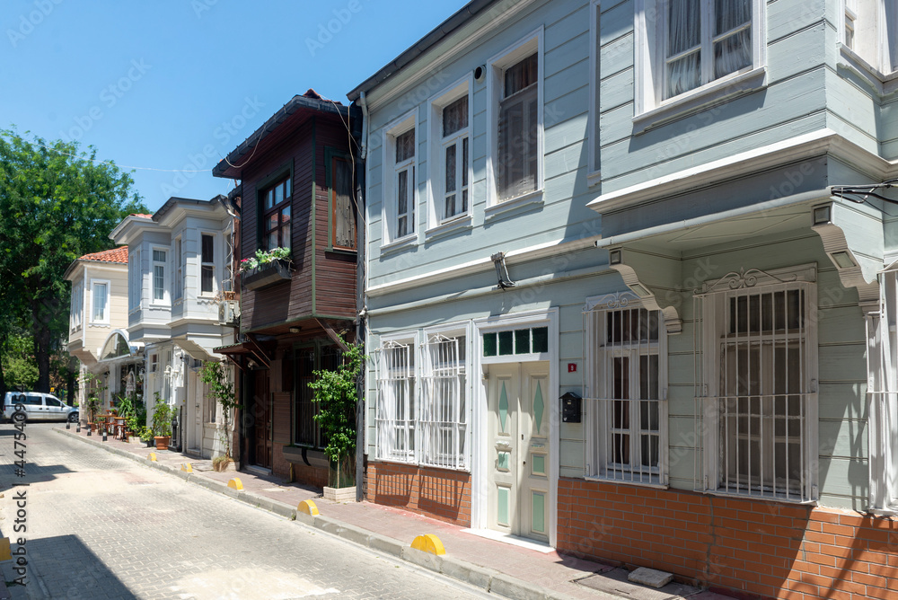 Historical houses of the Kadirga, Istanbul