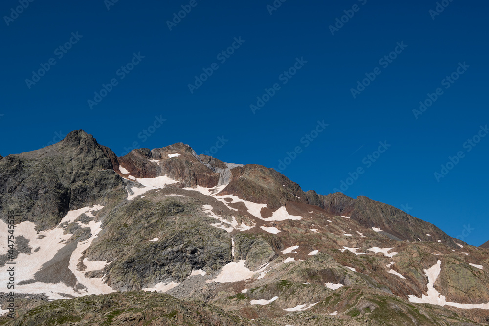 Pico de las Marmoleras (2.907 m), Tena valley,Baños de Panticosa, Pyrenees, Huesca, Spain.