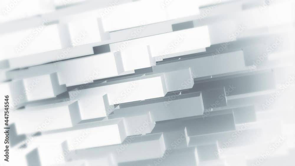 Abstract white geometric technology motion background animation: patterned effect with gently moving geometric shapes. Seamless loop and full HD. Abstract white geometric technology motion background animation: patterned effect with gently moving geometric shapes. Seamless loop and full HD.