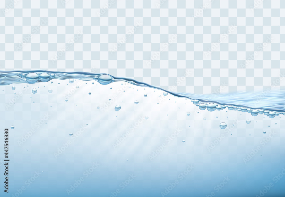 Naklejka premium Realistic Detailed 3d Pure Water Splash. Vector