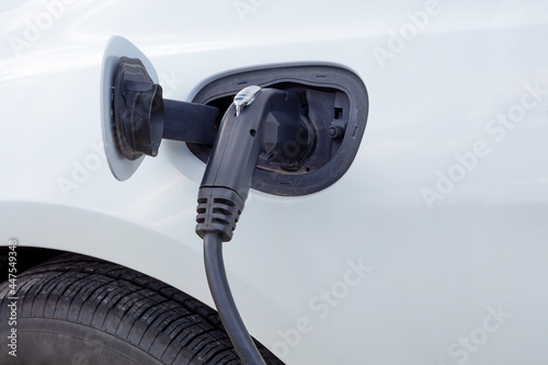 electric car charger green energy and savings for environmental conservation