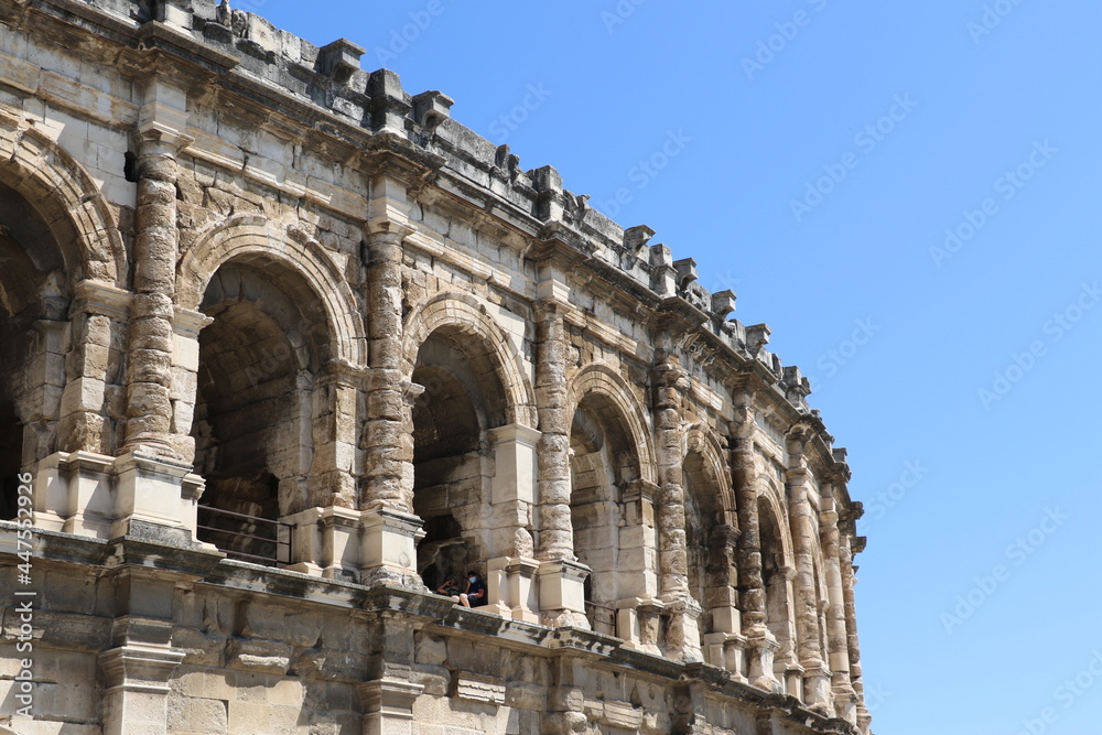 Les Arènes de la ville de Nîmes