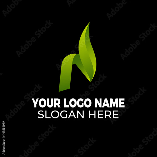 modern gradient Business Corporate technology symbol logo design concept vector  