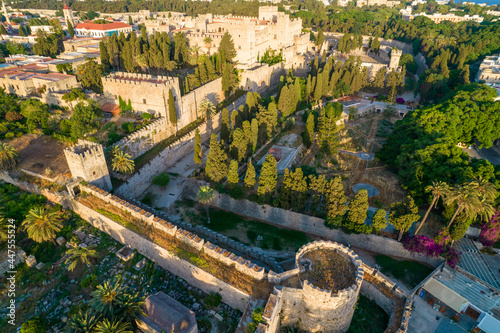 Grand Magister castle on Rhodes island