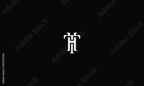 LETTERS HT REAL ESTATE logo vector 
