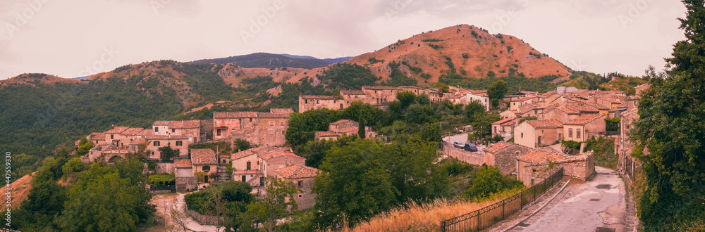 Civita of Bojano, old village, Molise Italy