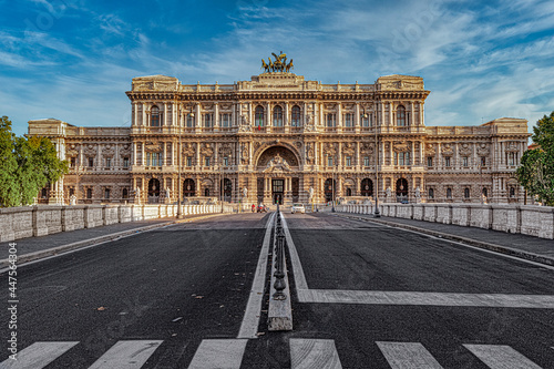 Obraz na płótnie View at the Supreme Court of Cassation of Italy in Rome