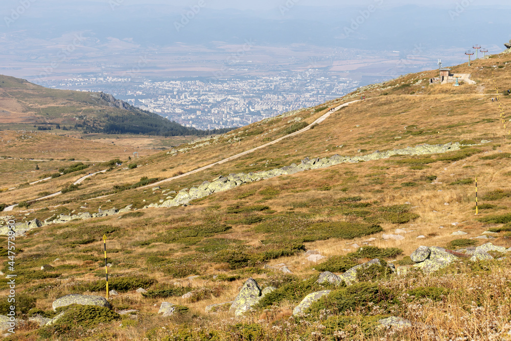 Obraz premium Amazing Autumn Landscape Vitosha Mountain, Bulgaria