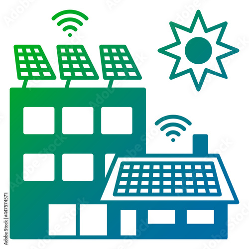 energy Internet of things icon