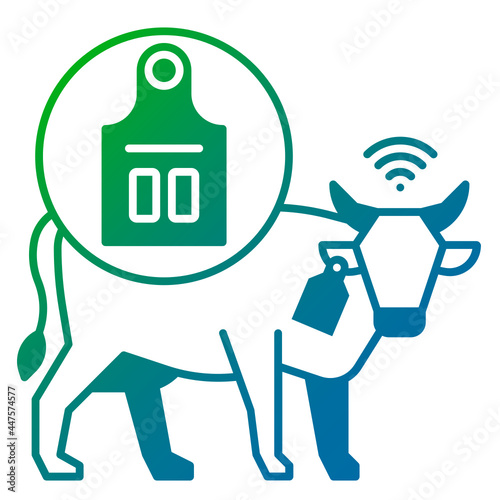 livestock Internet of things icon