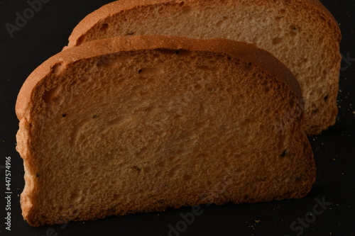 Crunchy Rusk or Toast for healthy life.