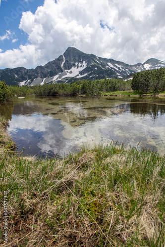 Landscape of Banski Lakes, Pirin Mountain, Bulgaria