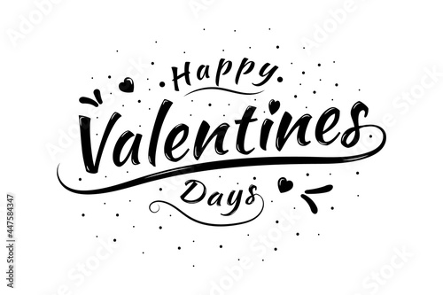 T-shirt title happy valentines days