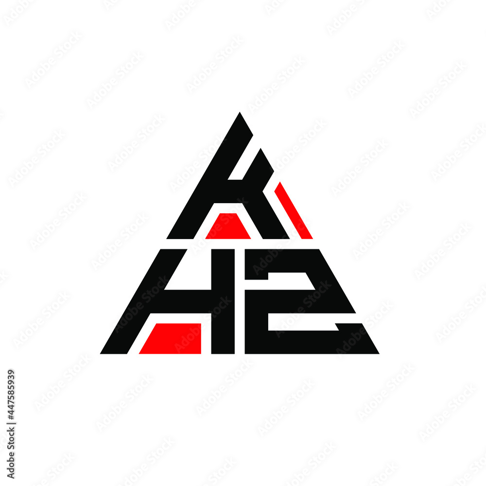 KHZ triangle letter logo design with triangle shape. KHZ triangle logo design monogram. KHZ triangle vector logo template with red color. KHZ triangular logo Simple, Elegant, and Luxurious Logo. KHZ KHZ triangle letter logo design with triangle shape. KHZ triangle logo design monogram. KHZ triangle vector logo template with red color. KHZ triangular logo Simple, Elegant, and Luxurious Logo. KHZ