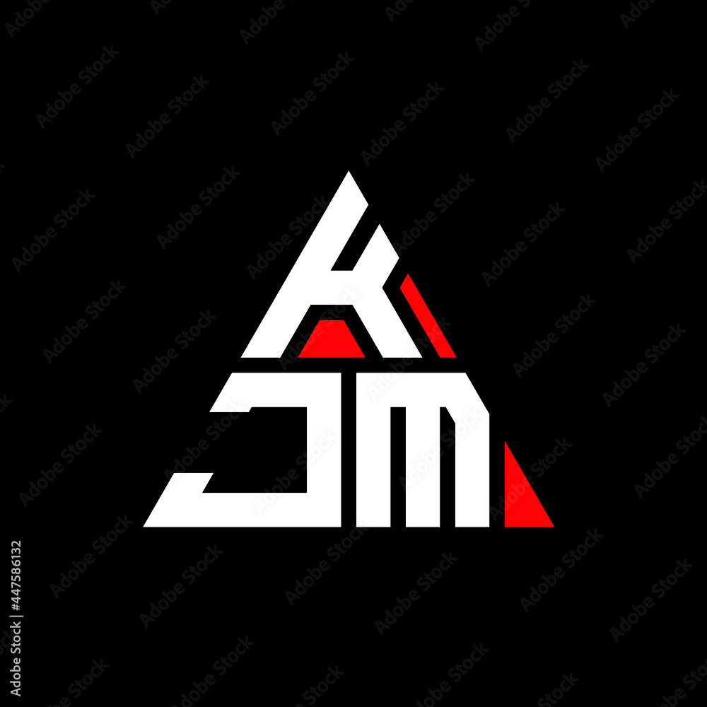 KJM triangle letter logo design with triangle shape. KJM triangle logo design monogram. KJM triangle vector logo template with red color. KJM triangular logo Simple, Elegant, and Luxurious Logo. KJM KJM triangle letter logo design with triangle shape. KJM triangle logo design monogram. KJM triangle vector logo template with red color. KJM triangular logo Simple, Elegant, and Luxurious Logo. KJM