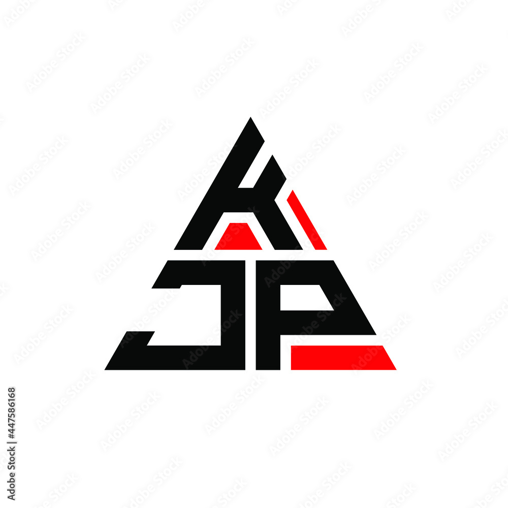 KJP triangle letter logo design with triangle shape. KJP triangle logo design monogram. KJP triangle vector logo template with red color. KJP triangular logo Simple, Elegant, and Luxurious Logo. KJP KJP triangle letter logo design with triangle shape. KJP triangle logo design monogram. KJP triangle vector logo template with red color. KJP triangular logo Simple, Elegant, and Luxurious Logo. KJP