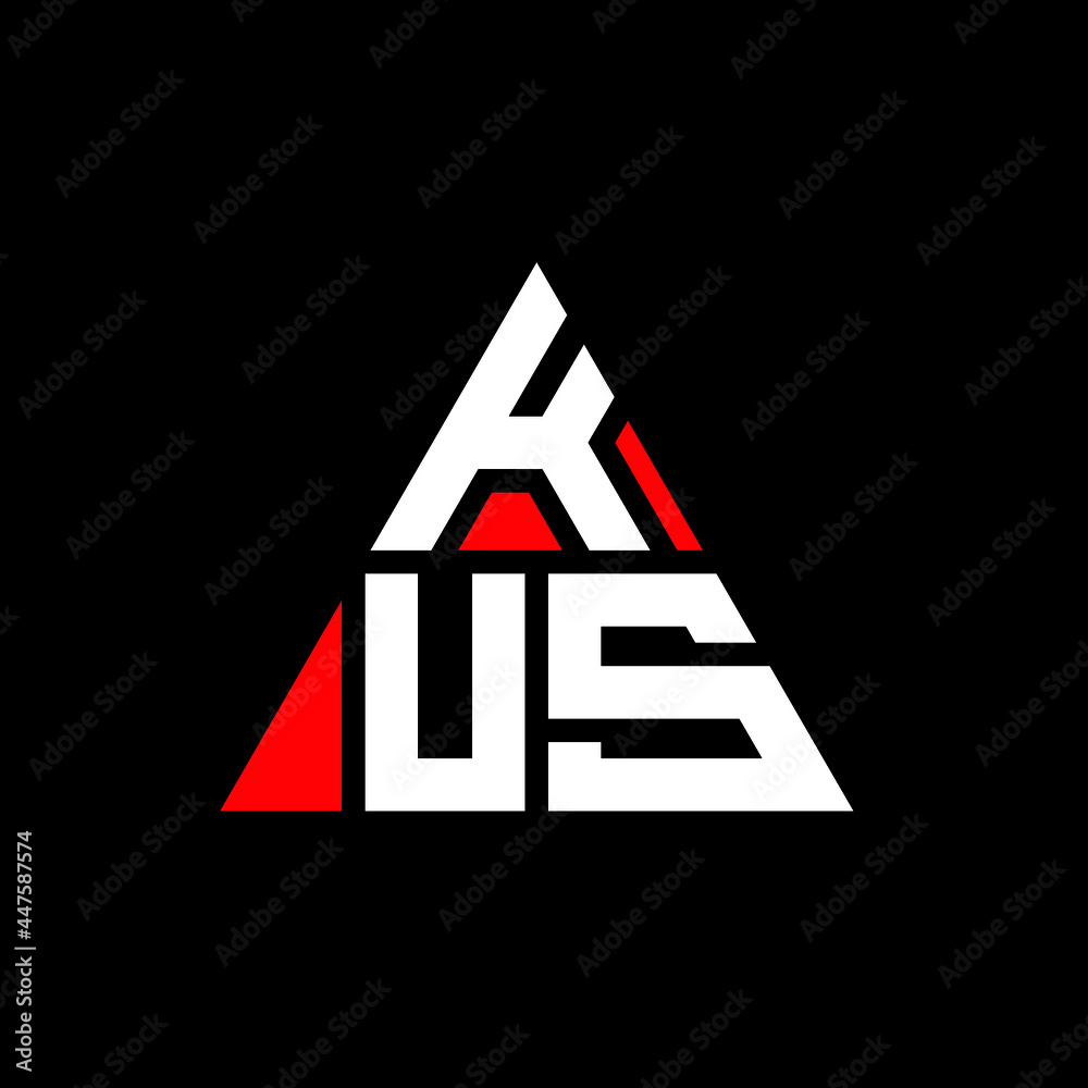 KUS triangle letter logo design with triangle shape. KUS triangle logo design monogram. KUS triangle vector logo template with red color. KUS triangular logo Simple, Elegant, and Luxurious Logo. KUS KUS triangle letter logo design with triangle shape. KUS triangle logo design monogram. KUS triangle vector logo template with red color. KUS triangular logo Simple, Elegant, and Luxurious Logo. KUS