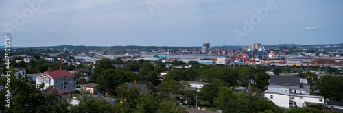 Panoramic view of Saint John NB from the Martello Tower © edcorey