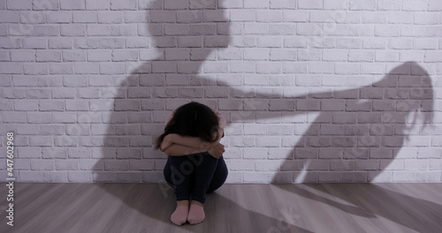 Bilde på lerret domestic violence concept