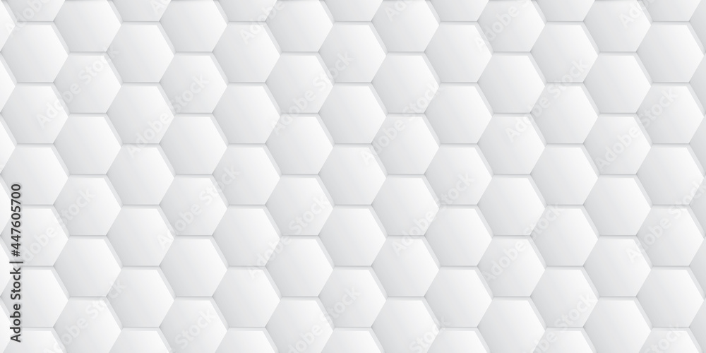 Abstract white and gray color, modern design background with geometric hexagonal shape. Vector illustration. Abstract white and gray color, modern design background with geometric hexagonal shape. Vector illustration.
