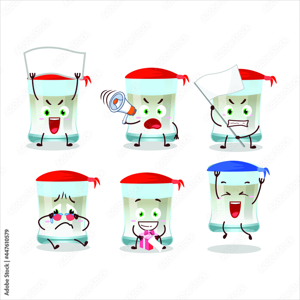 Mascot design style of tuica character as an attractive supporter. Vector illustration Mascot design style of tuica character as an attractive supporter. Vector illustration