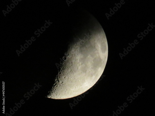 zunehmender Mond über Bayern