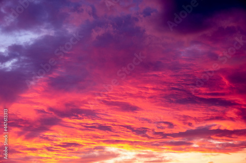 夕焼け雲5 © mizo3des