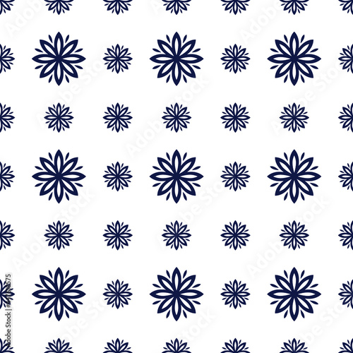set of snowflakes